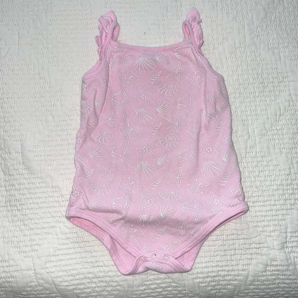 HB Seashell Cotton Onesie 24 mo